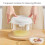 Transparent Yogurt Filter with Spring Pressure Plate Easy to Clean 8