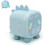 (Blue) Cute Dinosaur Digital Alarm Clock 1