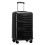(Black, 24+28inch) British Traveller-3Pcs ABS Hard Shell Suitcase Set 6