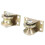 2pcs 32mm Sliding Gate Roller U Type Groove Wheel Track Rail for Sliding Gate Track 2