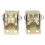 2pcs 32mm Sliding Gate Roller U Type Groove Wheel Track Rail for Sliding Gate Track 3