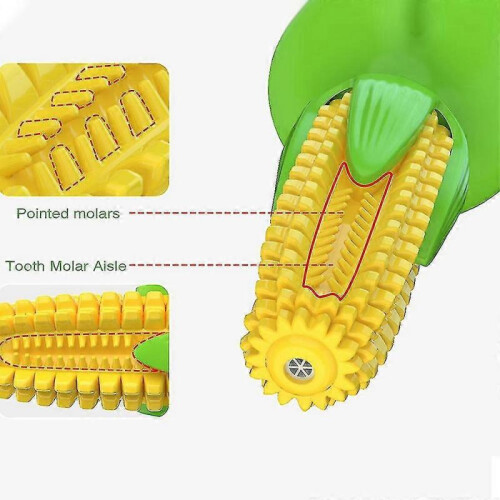Pet Dog Toothbrush Toy Teething Stick Corn Toy 2