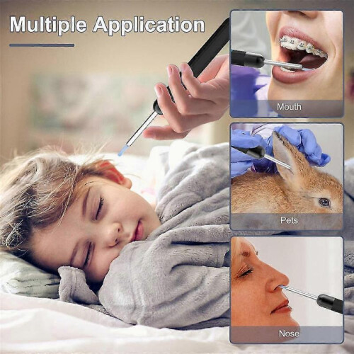 Smart Led Ear Wax Removal Clean Endoscope Ear Picking Tool Set 2