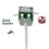 Solar Powered Ultrasonic Motion Sensor And Flashing Light Animal Repeller 3