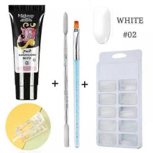 (A12) Nail Art Quick Dry Light Therapy Gel Multi-colour Extension Gel 15ml Set