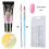 (A11)Nail Art Quick Dry Light Therapy Gel Multi-colour Extension Gel 15ml Set 1