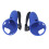 2 Stück Silikon-Griffabdeckungen für Meta Quest Pro Blau 15