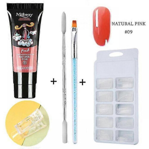 (A16)Nail Art Quick Dry Light Therapy Gel Multi-colour Extension Gel 15ml Set