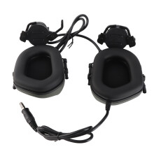 Köpferhörer, Gehörschutz, Ohrenschützer, Helme, Kommunikations-Kopfhörer, 360º verstellbar, Helm-Kopfhörer