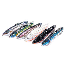 (1#) 1PC 14cm 21.4g Mini Fishing Hard Bait Artificial Swimbait Fish Nine Knotted Fish Simulation Fishing Lure