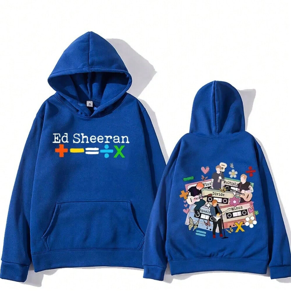 (dark-blue, M) Ed Sheeran Tour 2024 Hooded Double-sided Printing Retro Hip Hop Sweatshirt With Hooded Fleece Punk Clothing Sudaderas Soft Hoody-image-OPC-PJGP2JQ-NEW
