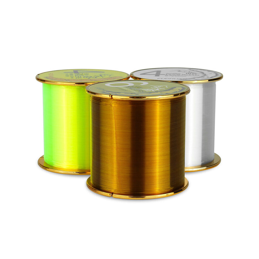 (Coffee, 8#) 500M 10-42LB Nylon Fishing Line Long Shot Durable Monofilament Japanese Imported Raw Silk Freshwater Carp Fishing Accessories 3color-image-OPC-PJGP2M9-NEW