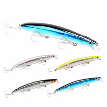 (#01) 1PCS Minnow Fishing Lures 20g 125mm 0.3~0.9M Artificial Bait Wobbler Hard Bait