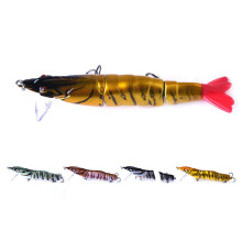 (#5) 1Pc 11cm/16.7g 3 Section Shrimp Lure Fishing Lure Minnow Lure Artificial Hard Bait