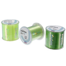 (Golden Yellow, #001) 500M High Flexibility Nylon Fishing Line Good Wear Resistance For Fishing Four Color