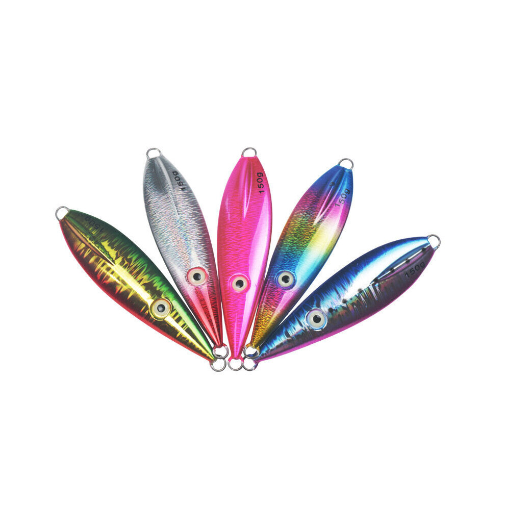 (Blue) 1 Pcs 16cm 150g Fishing Lure 3D Fisheye Design Hard Bait Fishing Tackle Accessories