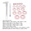 3D Areola Tattoo Messset – 12 Stück, 30–52 mm 2