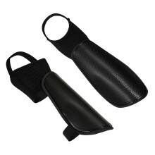 Schienbeinschoner - Modell PP+EVA, 16x8cm, Schwarz (1 Paar)