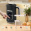 Homcom (Black) HOMCOM 1.7L 3000W Boil Kettle and Toaster Set 2