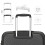 (black, 14+20inch) 20/24/28Inch Suitcase Set Spinner Hard Shell PPLuggage Set 3