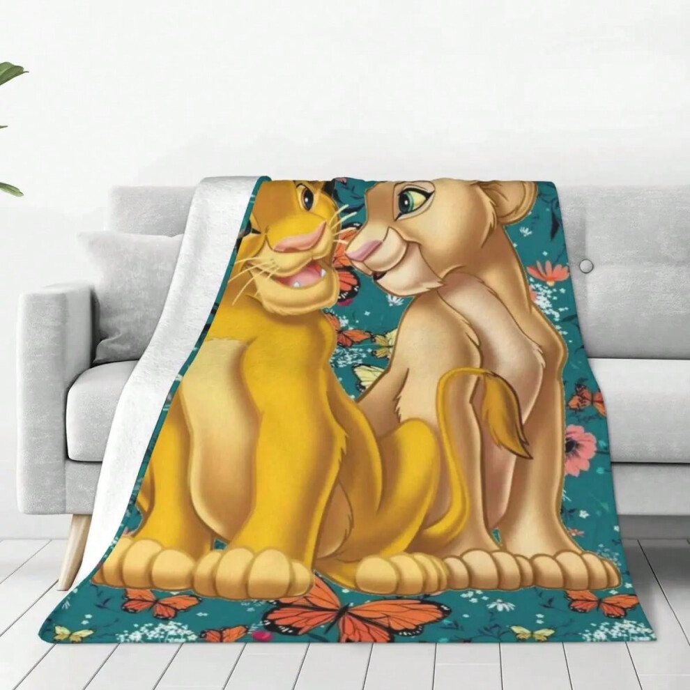 (21, 76x102cm) Custom The Lion King Rafiki Blanket Soft Fleece Spring Autumn Warm Flannel Throw Blankets for Sofa Office Bed Bedspread-image-OPC-PJGPC22-NEW