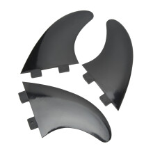 3er Set PVC Schnellverschluss Tri-Fin für Longboard