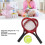4er-Set Mini-Tennisschläger, 1:12, 93,8 cm, Kunststoff 4