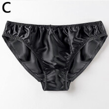 (3XL,black)Women's Mulberry Silk Panties Underpants Soft Comfort Underwear Solid Girls Female Briefs Sexy Lingerie Plus Size Lingerie