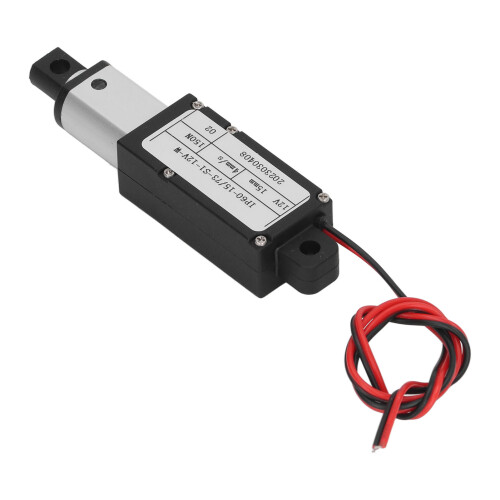 Silber Alu 12 V Mikro-Linearantrieb 150 N 15 mm 2