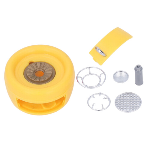 Puppenhaus-Mini-Grill- und Backofen-Set, Gelb 1