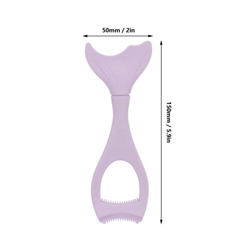 Lila Silikon-Winged-Eyeliner-Schablone 150x50mm 1
