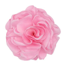 (light pink)1PC Art Flower Brooch Fabric Corsage Gift Cloth Lapel Pin Handmade Elegant Jewelry Wome