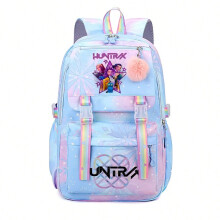 (6) Kpop Demon Hunters Huntrix Graphic Schoolbags Cute Cartoon Children Teeneger School Backpack Kpop Demon Hunters Bags Gifts