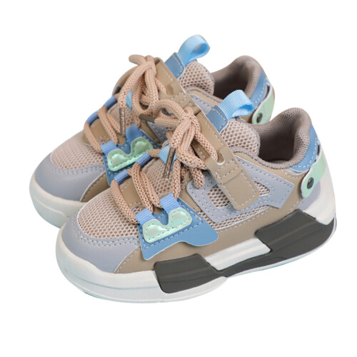Khaki Kinder Leichte Laufschuhe Größe 27 Hook 1