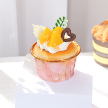 6 Stück Cupcake-Modelle aus PU/PVC – Fotografie-Requisiten