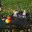 13L faltbarer Camping-Eimer schwarz tragbar 7