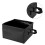 13L faltbarer Camping-Eimer schwarz tragbar 3