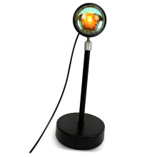 16 Color RGB Ambient Projector Lamp, 180 Rotatable, 5W, USB Powered