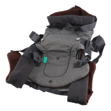 4-in-1 Umwandlungs-Tragetasche mit Sabbertuch, ergonomisch, wasserfest, verstellbar, atmungsaktiv, für Neugeborene Baby