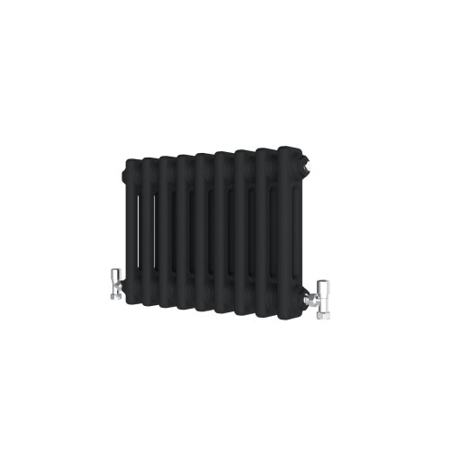 AICA (Black, 300*425mm) Traditional Cast Iron Style Radiators