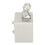 Baby Tooth Keepsake Storage Box Drawer Type Bear Decor Zinc Alloy Silver 10
