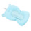 Baby Bath Seat Cushion Blue Bear, Foldable, Adjustable Support 16