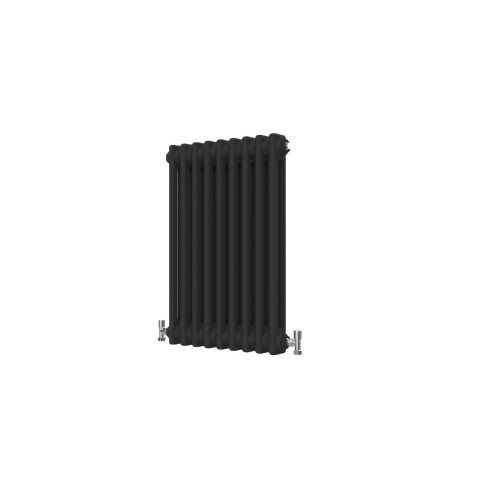 AICA (Black, 600*425mm) Traditional Cast Iron Style Radiators