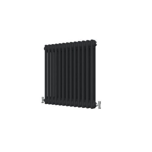 AICA (Black, 600*605mm) Traditional Cast Iron Style Radiators