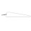 Unisex Silber Stressabbau-Kette 50,8cm 69cm 8