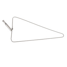 Unisex Silber Stressabbau-Kette 50,8cm 69cm