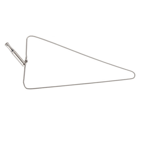 Unisex Silber Stressabbau-Kette 50,8cm 69cm