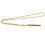 Stressabbau-Atemkette Gold 69 cm 5  0,8 cm 10
