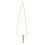 Stressabbau-Atemkette Gold 69 cm 5  0,8 cm 3