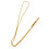 Stressabbau-Atemkette Gold 69 cm 5  0,8 cm 9